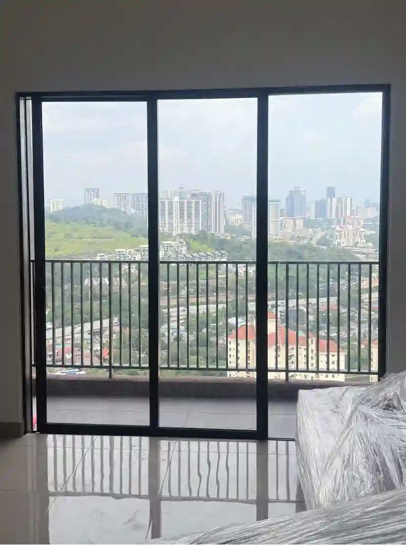 Ckool installer fitting window film on site